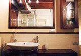 bathroom of Andromeda room, Agriturismo la fenice in Val di Chio ad Arezzo 